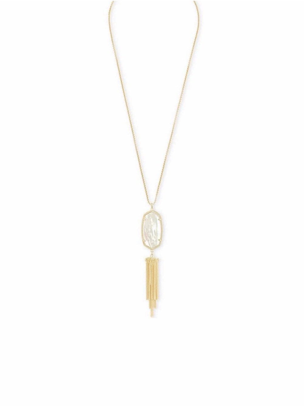 Kendra Scott Gold Tassel Pendant Necklace